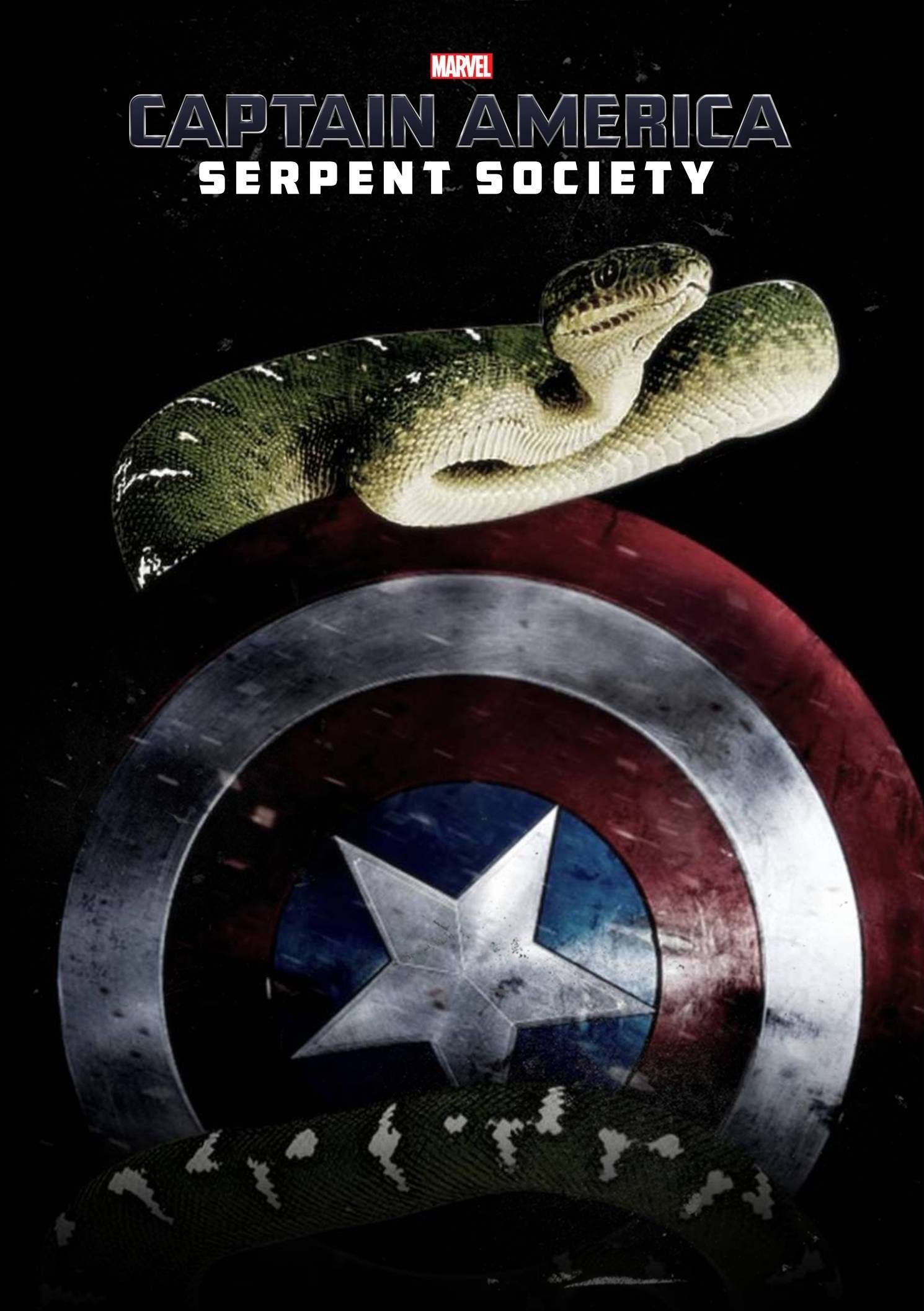 Captain America: Serpent Society fan poster by BlueWolfAvenger