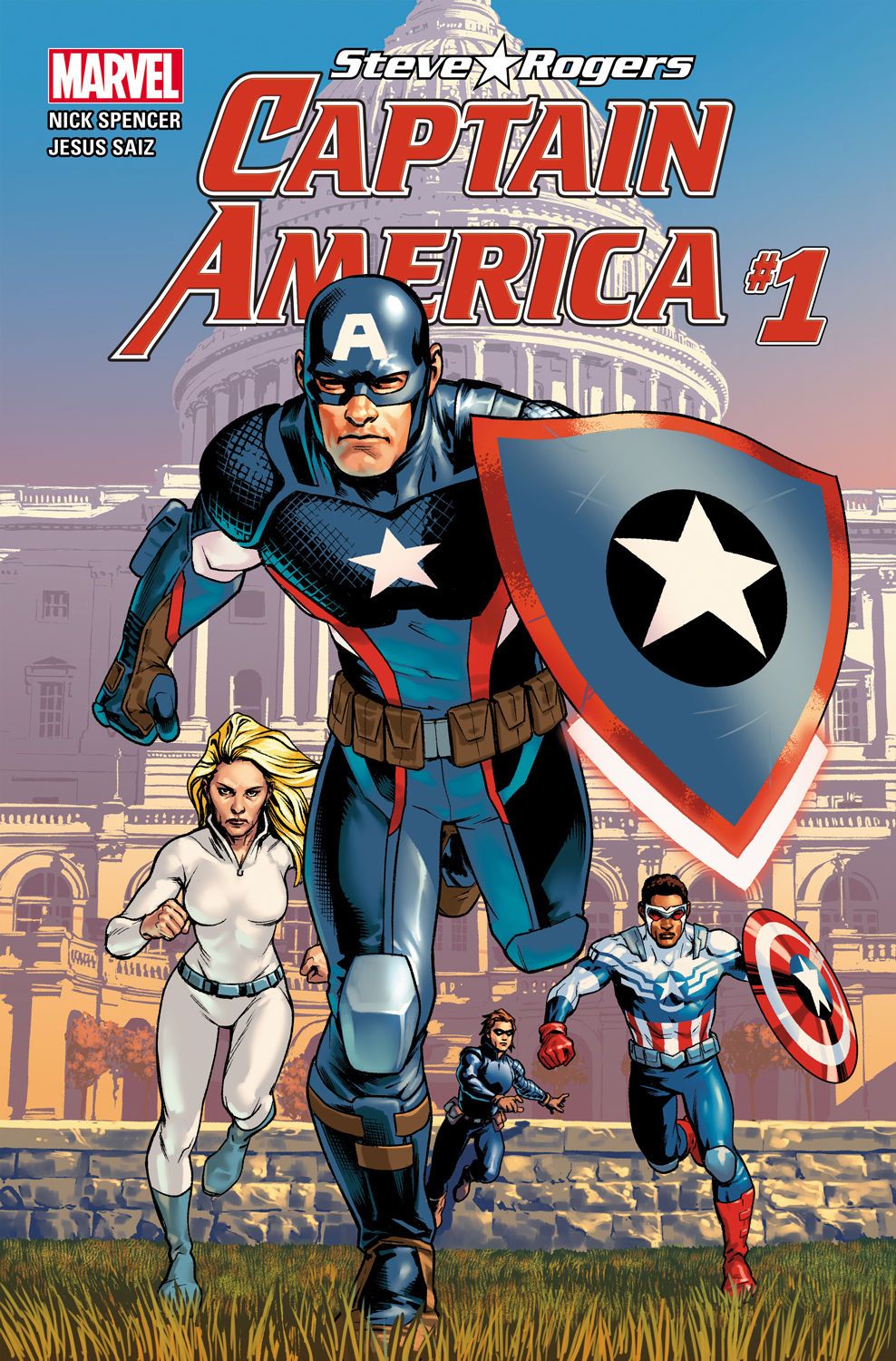 Captain America: Steve Rogers #1 (2016) Cover