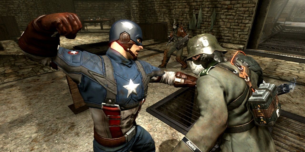 captain america and the avengers psp