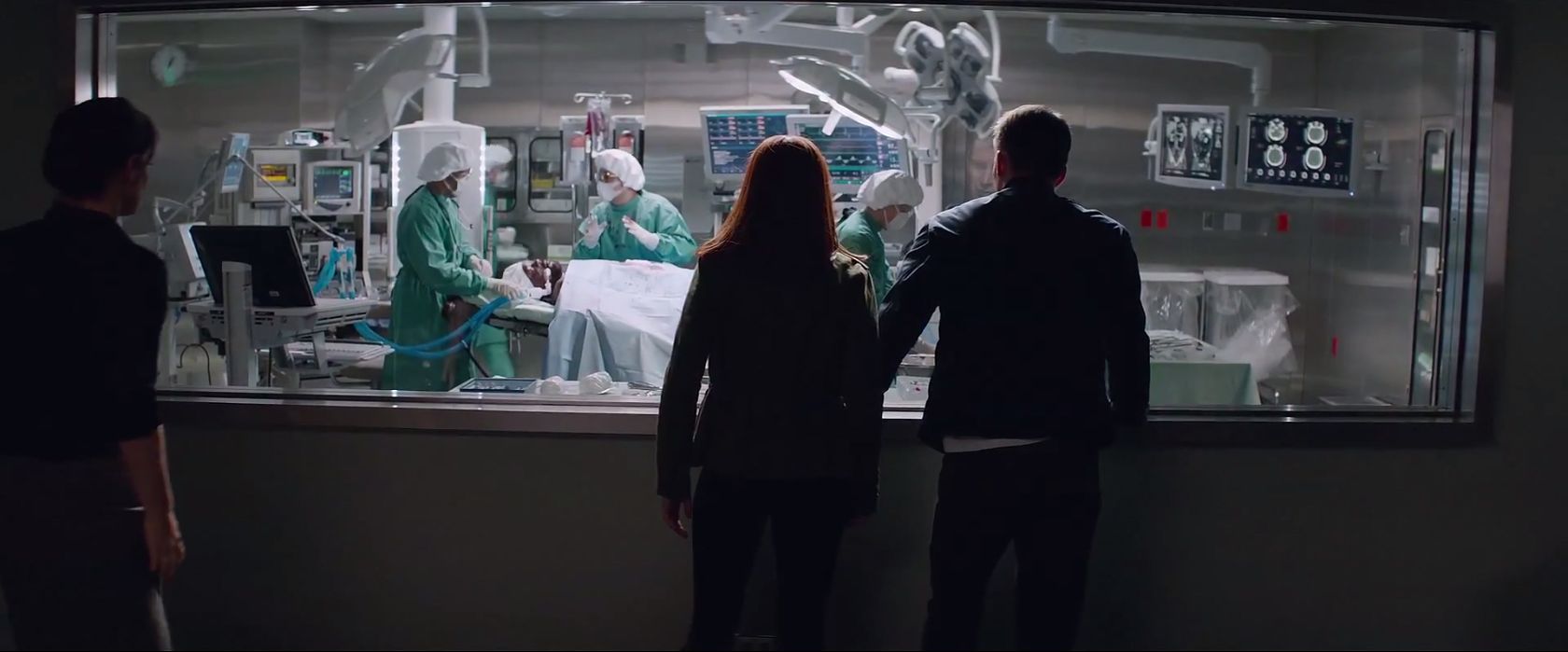 Captain America: The Winter Soldier - Nick Fury in Hospital