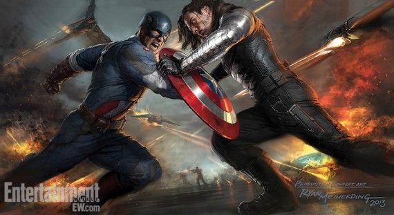 Captain America Winter Soldier - Final Battle Concept Art