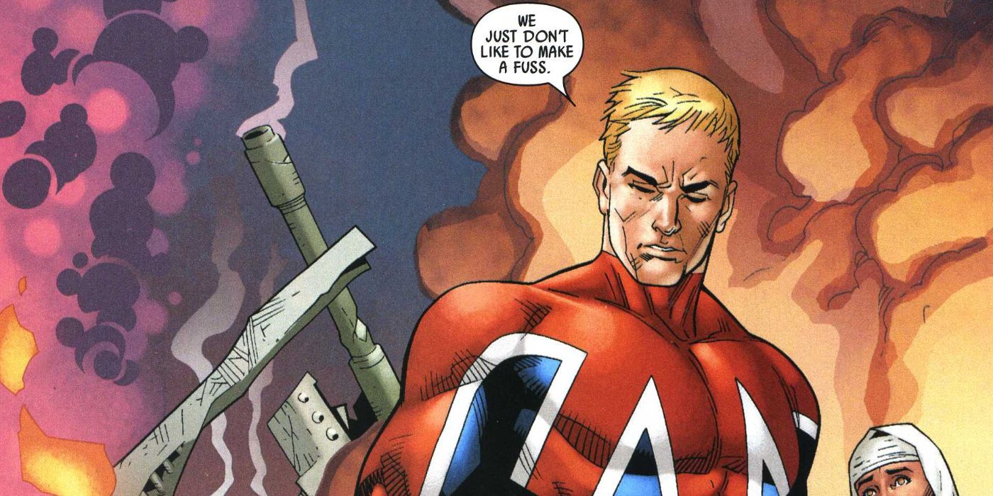 Captain Britain Doesn't Want to Make a Fuss