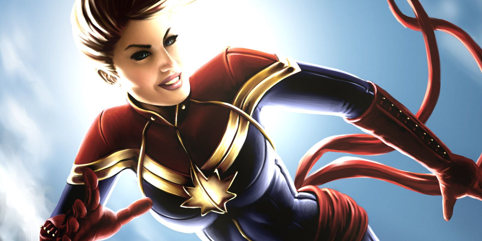 Captain Marvel (Carol Danvers) Art by Kay Fix