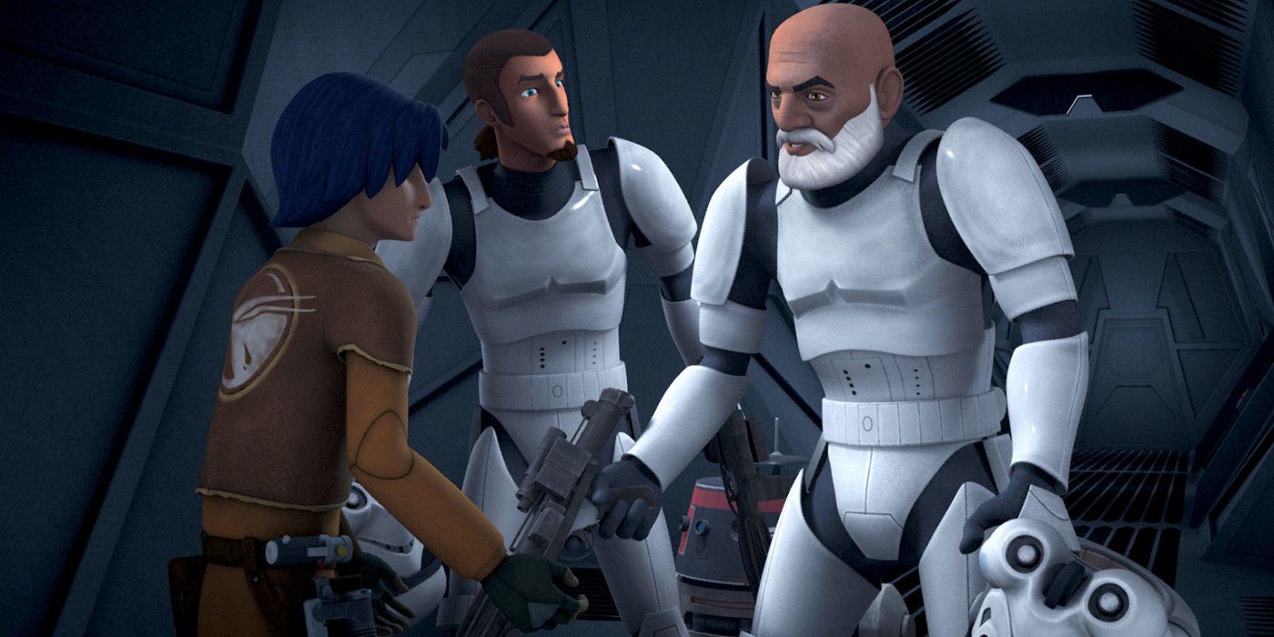 Captain Rex and Kanan in Stormtrooper armor - Star Wars Rebels