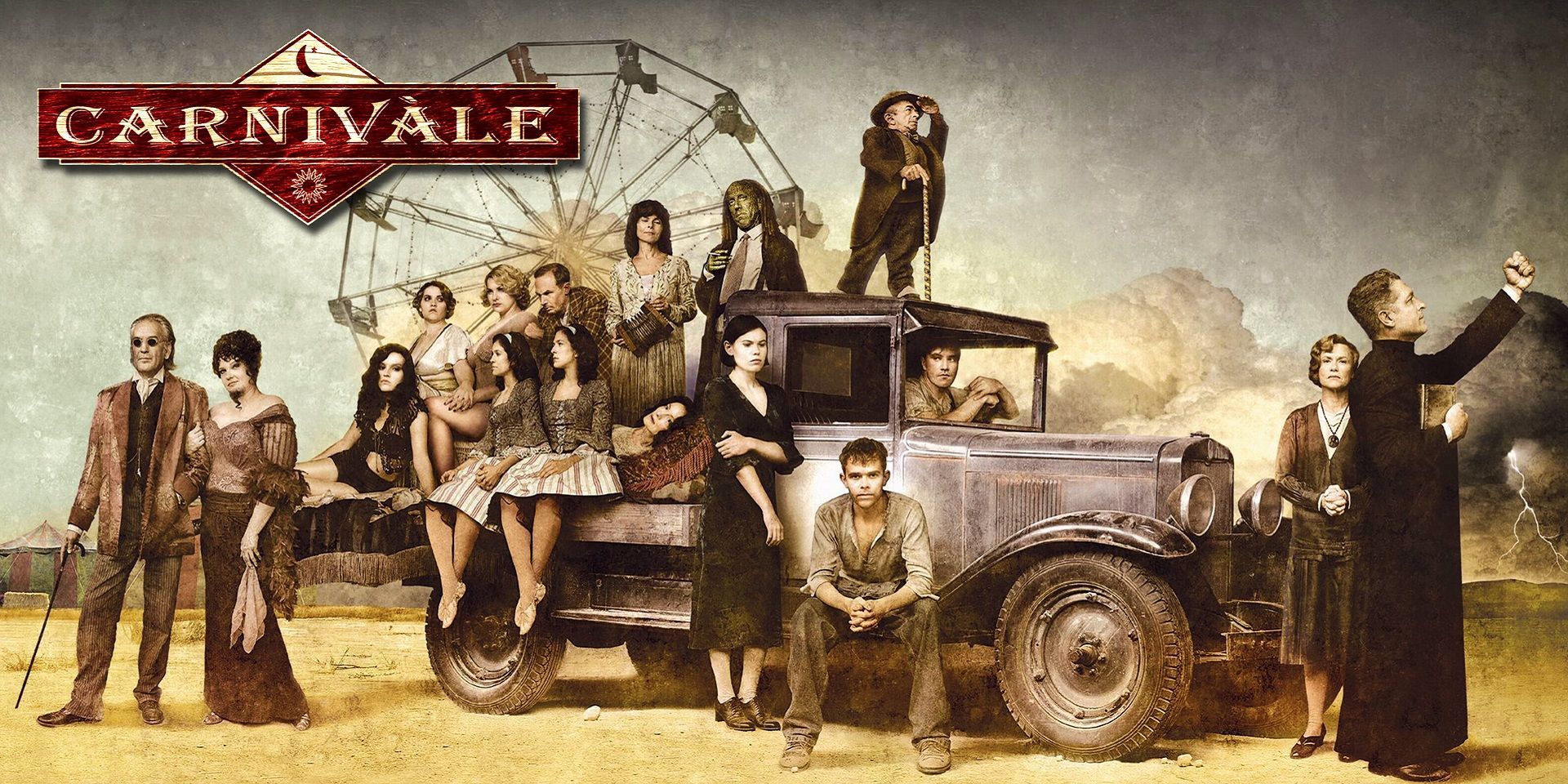 The cast of Carnivale HBO