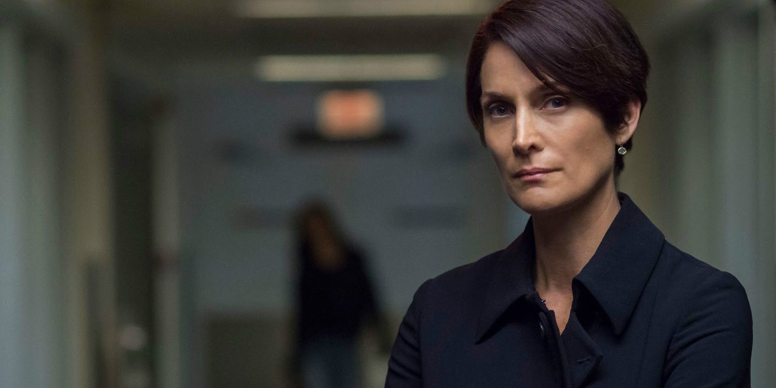 Carrie-Anne Moss in Jessica Jones.