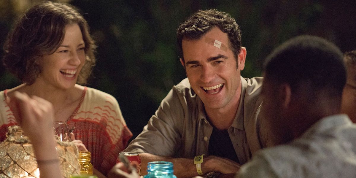 Carrie Coon and Justin Theroux in The Leftovers Season 2 Episode 1