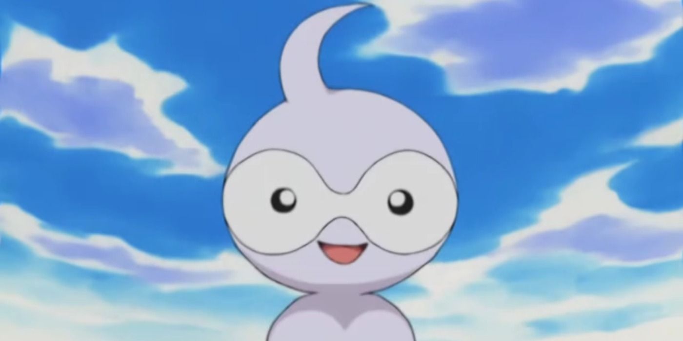 Castform smiles in the Pokemon anime