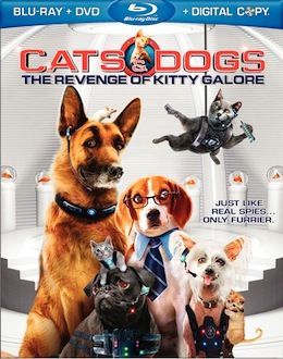 Cats and Dogs The Revenge of Kitty Galore DVD Blu-ray