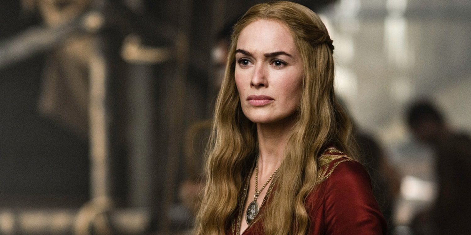 Cersei Lannister looking annoyed in Game of Thrones