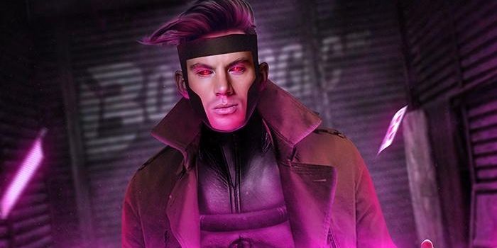 Channing Tatum como arte de fã de Gambit