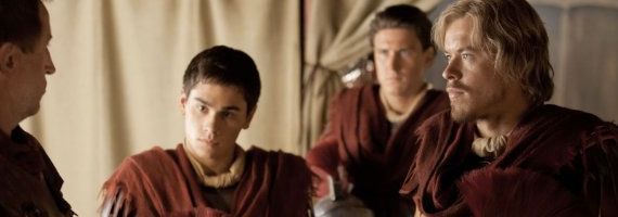 Christian Antidormi and Todd Lasance in Spartacus Men of Honor