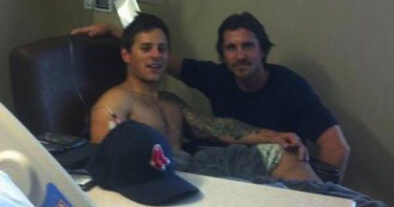 Christian Bale Visits the Victims of the 'Dark Knight Rises' Shooting