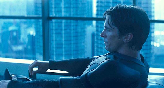 Christian Bale as Bruce Wayne in Dark Knight
