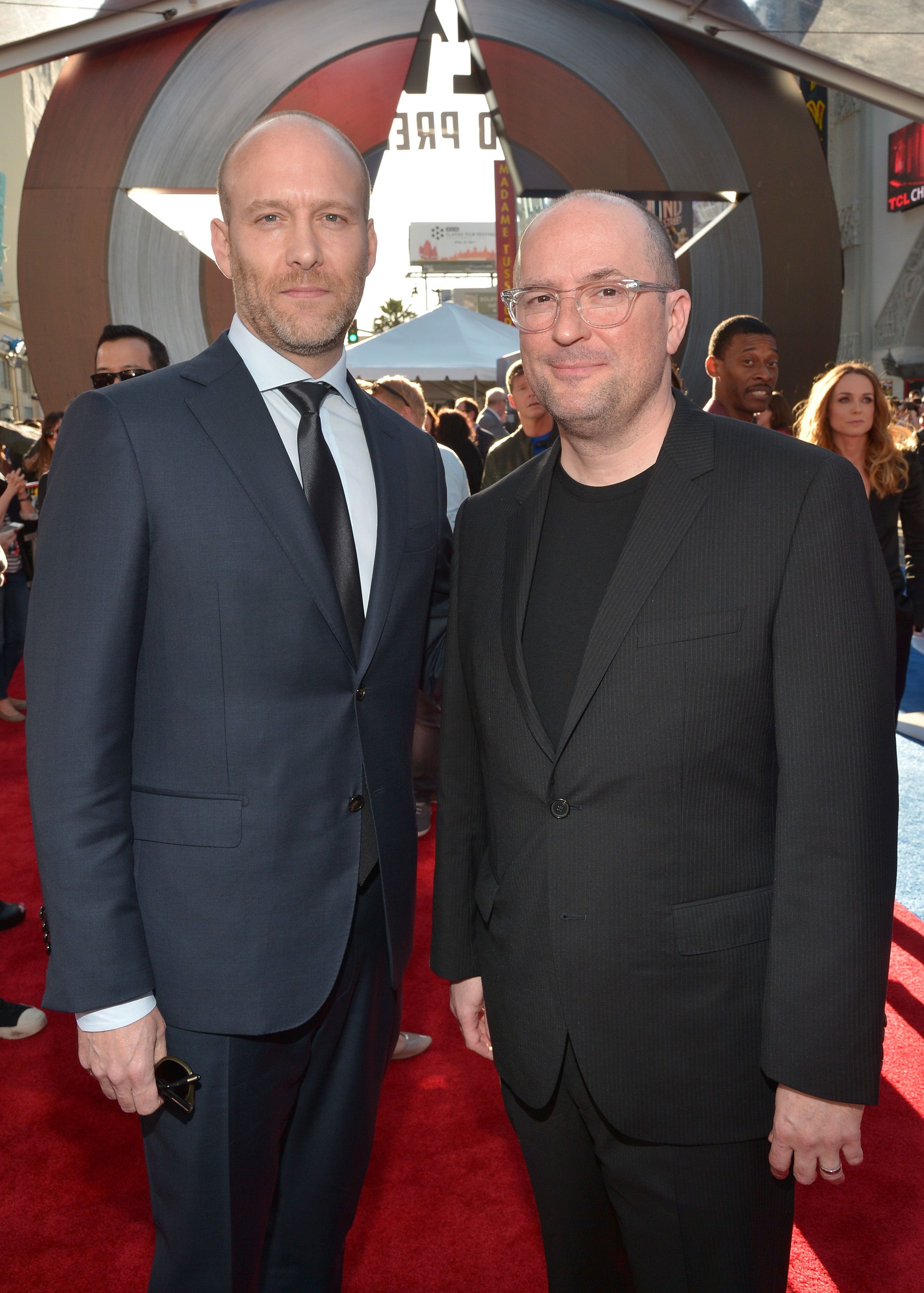 Christopher Markus & Stephen McFeely at Captain America: Civil War World Premiere