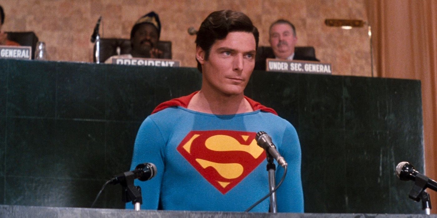 Christopher Reeve in Superman IV The Quest for Peace