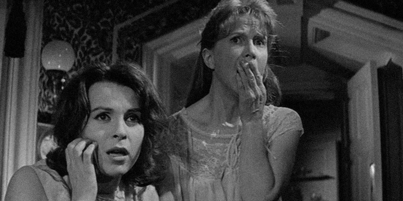 Claire Bloom and Julie Harris in The Haunting.
