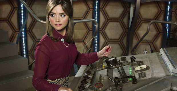 Jenna Coleman as Clara in Doctor Who Season 8