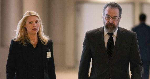 Claire Danes and Mandy Patinkin in Homeland The Choice