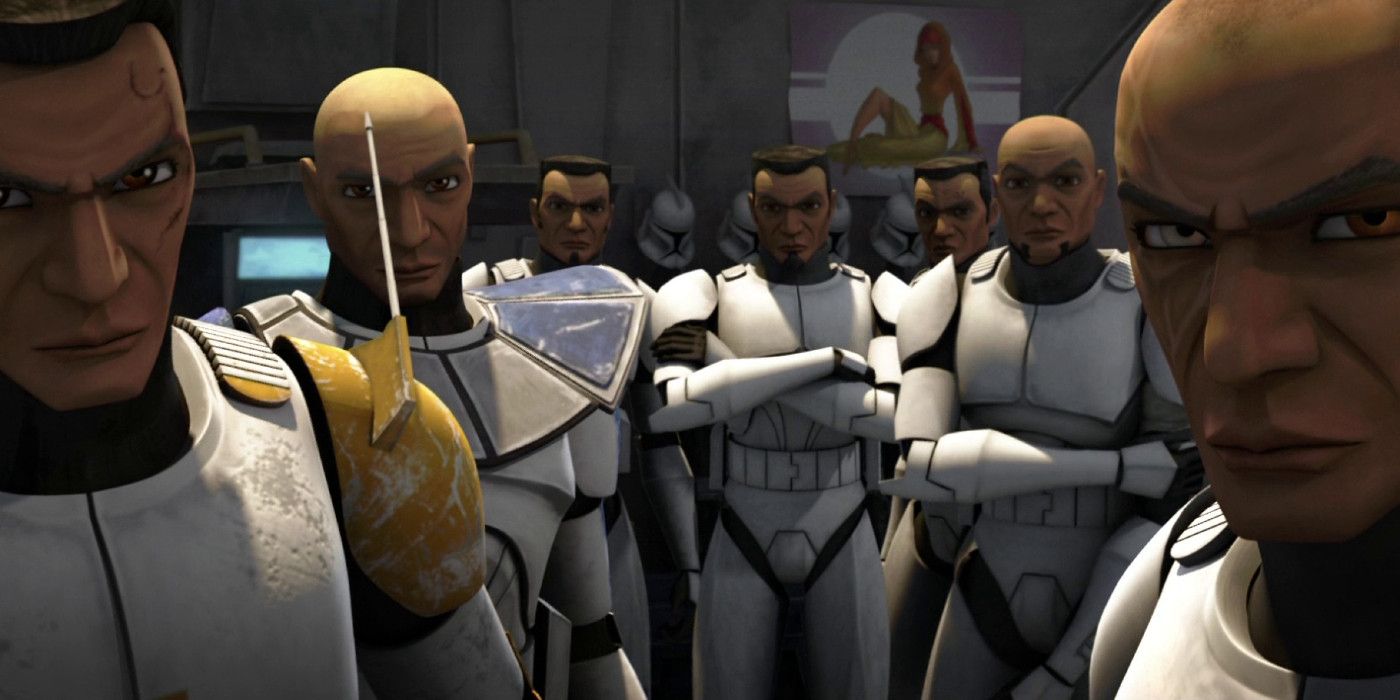 Clone Troopers from Star Wars The Clone Wars