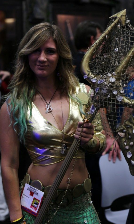 Comic Con 2014 Cosplay - Aquawoman