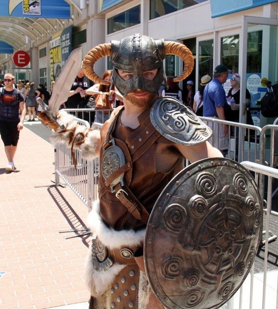 Comic Con 2014 Cosplay - Viking Warrior