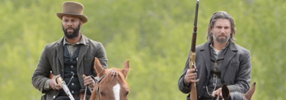 Common and Anson Mount in Hell on Wheels Range War