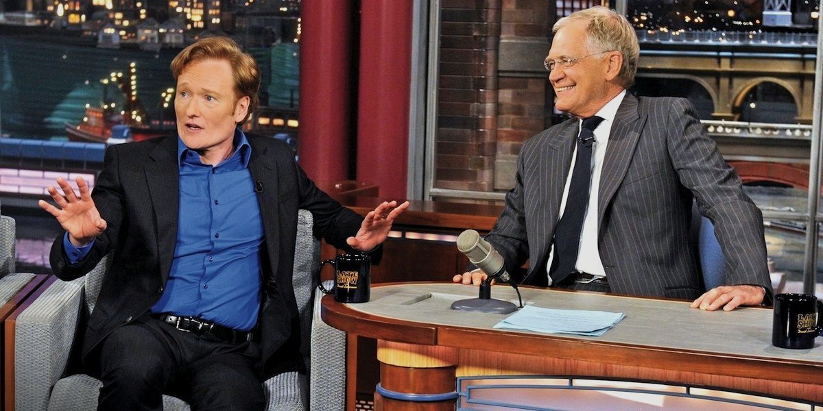 Conan O'Brien The Late Show with David Letterman Farewell Tribute