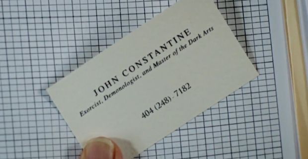 Constantine Pilot Business Card Easter Egg