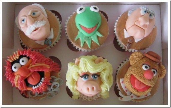 Cool Muppets Cupcakes