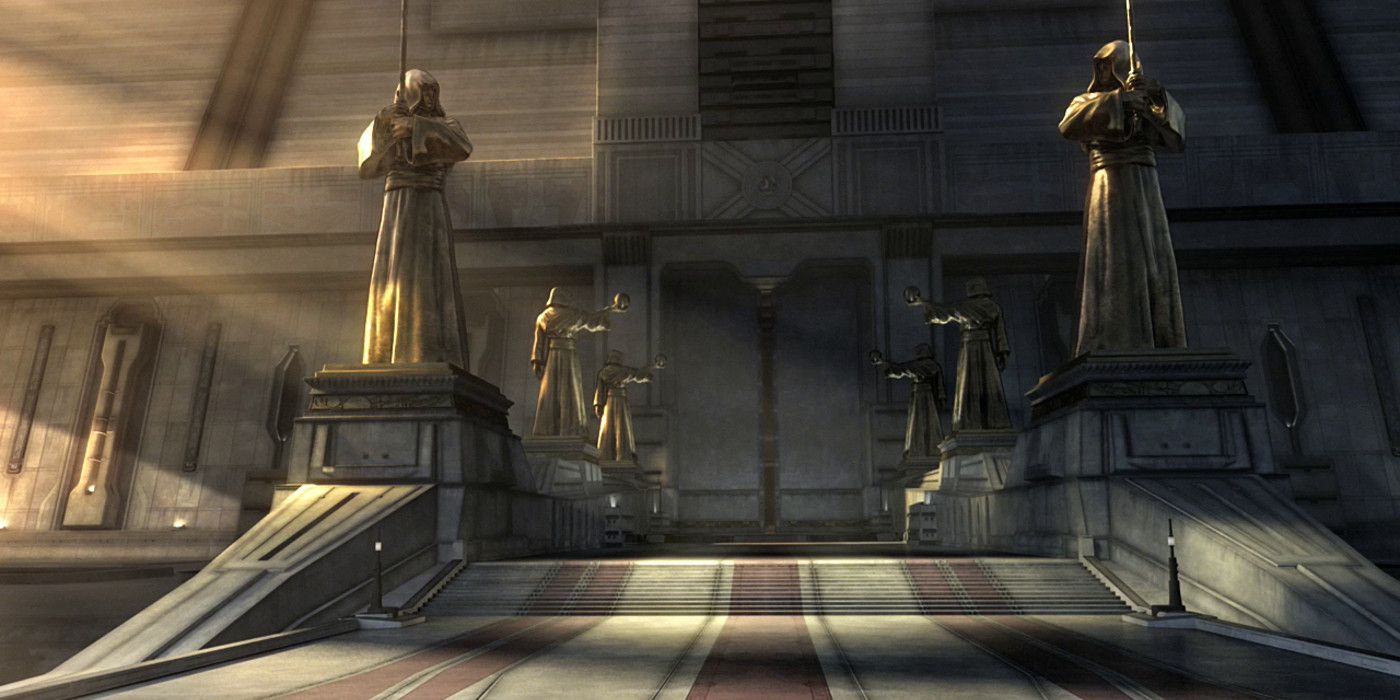 Coruscant Jedi Temple Steps