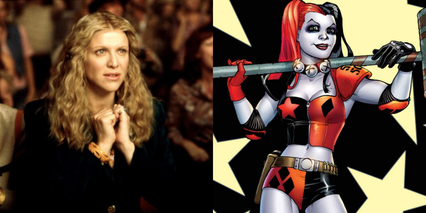Courtney Love and Harley Quinn