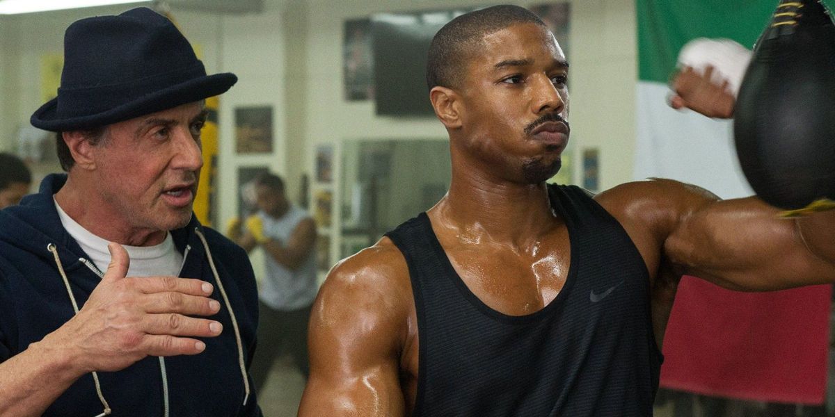 Creed Michael B Jordan Sylvester Stallone Training 2015