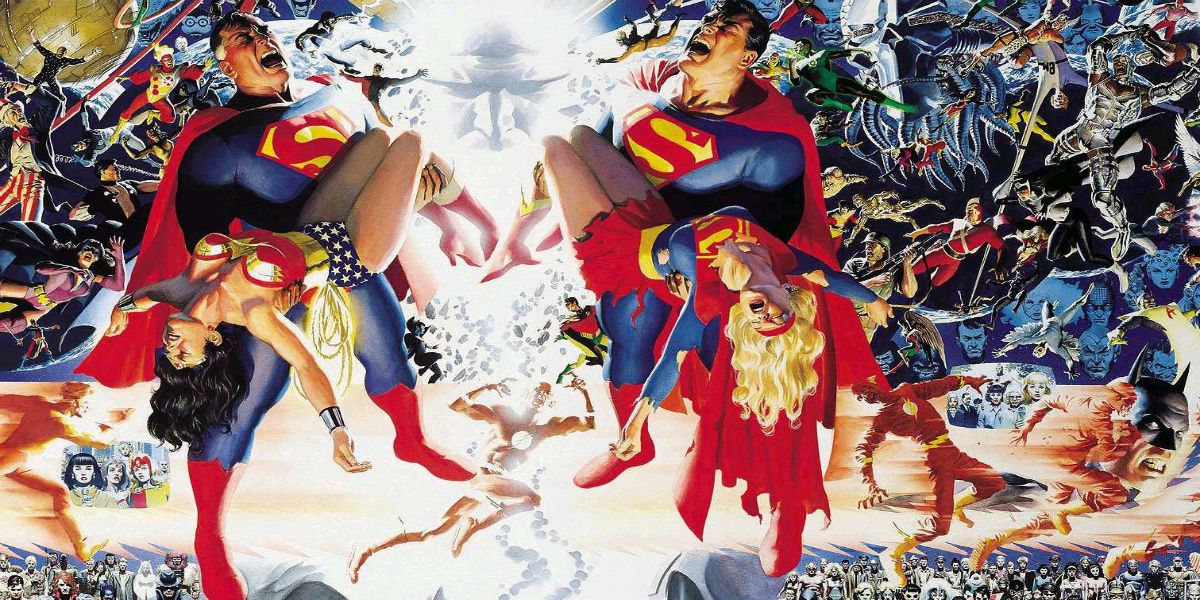 Superman mourns multiple deaths from Crisis on Infinite Earths 