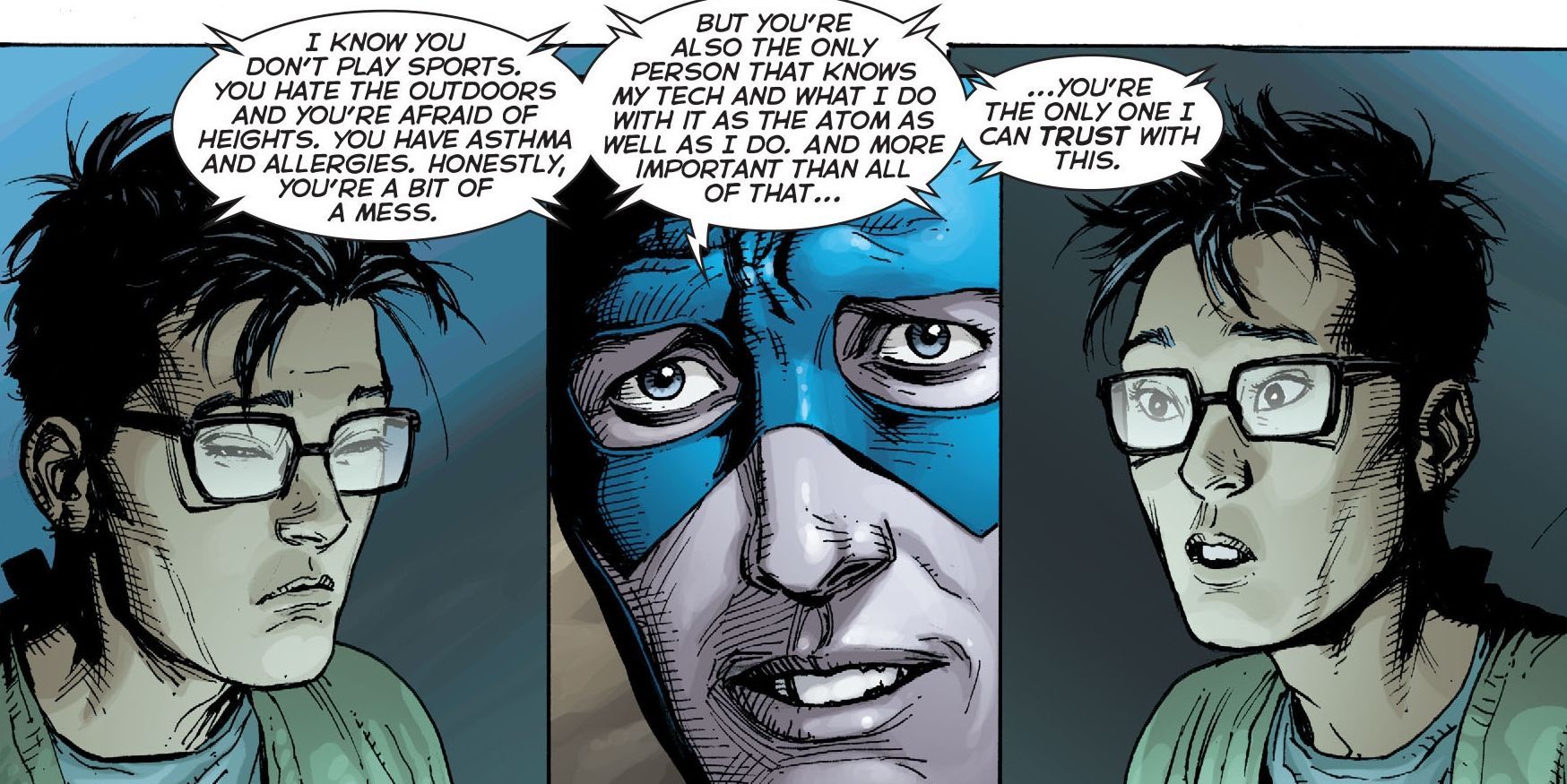 DC Rebirth Atom Explained