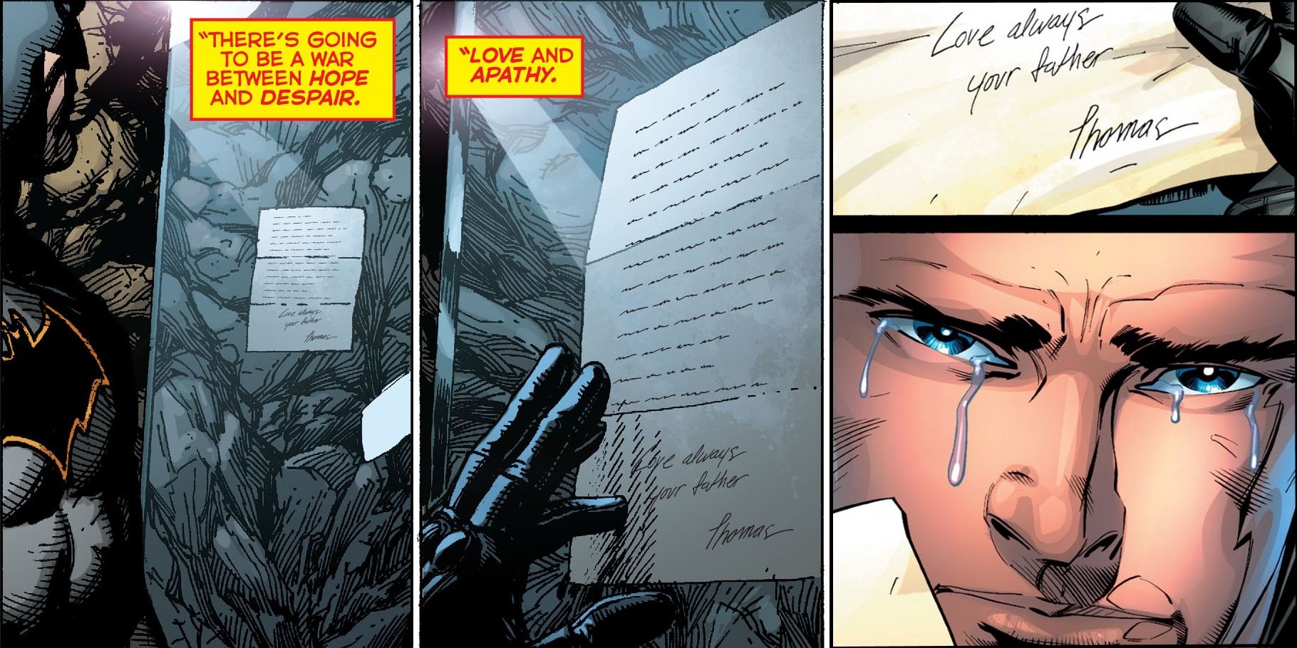 DC Rebirth Batman Letter Explained