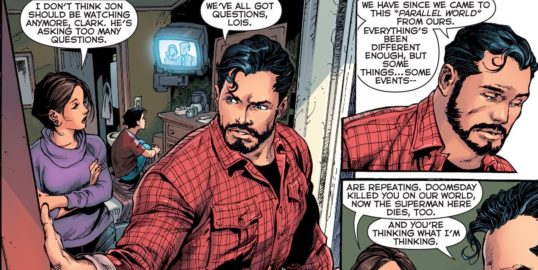 DC Rebirth Superman Beard Explained