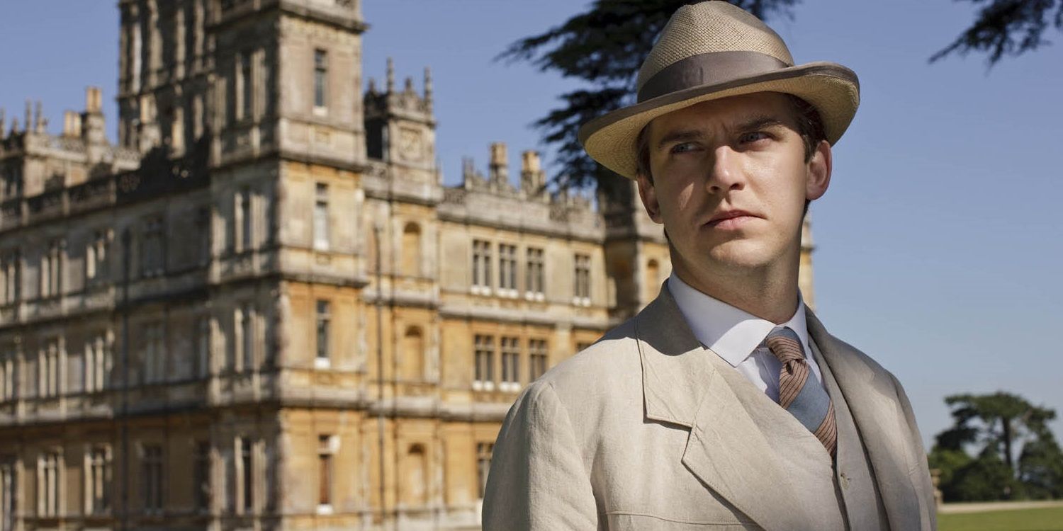 Dan Stevens as Matthew Crawley on Downtown Abbey