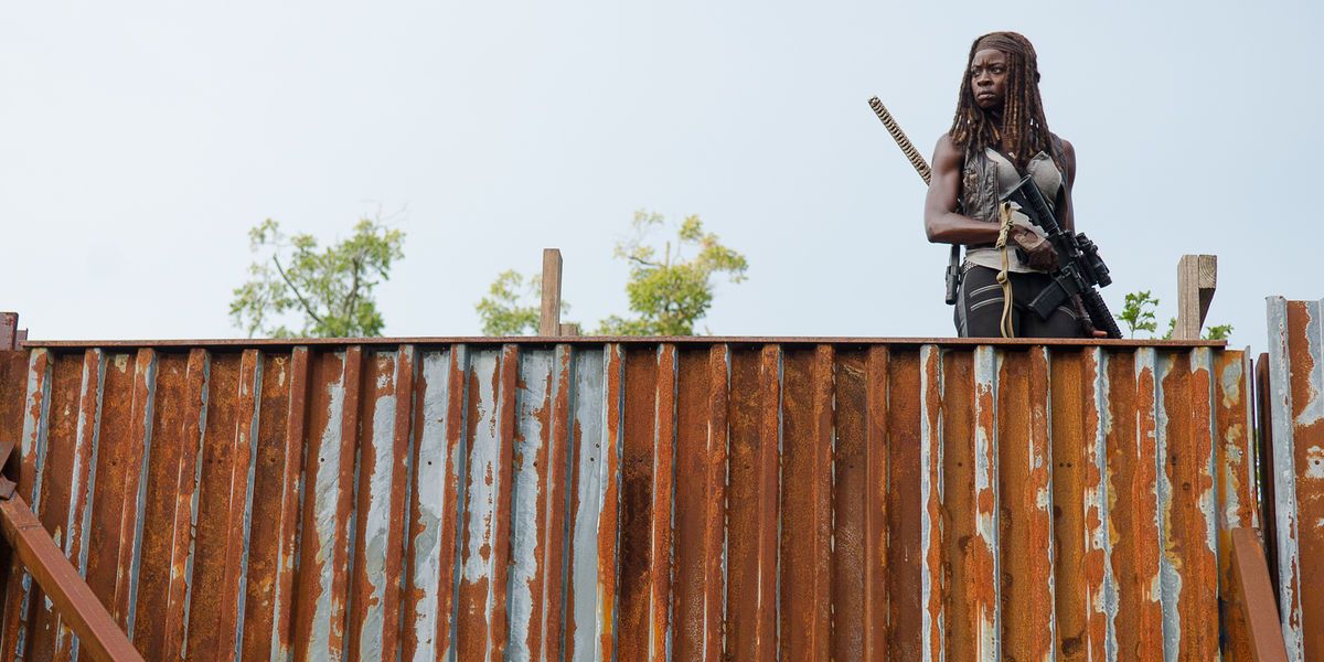 Danai Gurira in The Walking Dead Season 6 Episode 10
