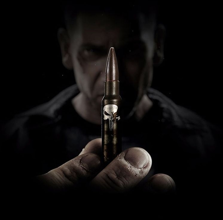 Daredevil Season 2 Punisher Bullet Poster