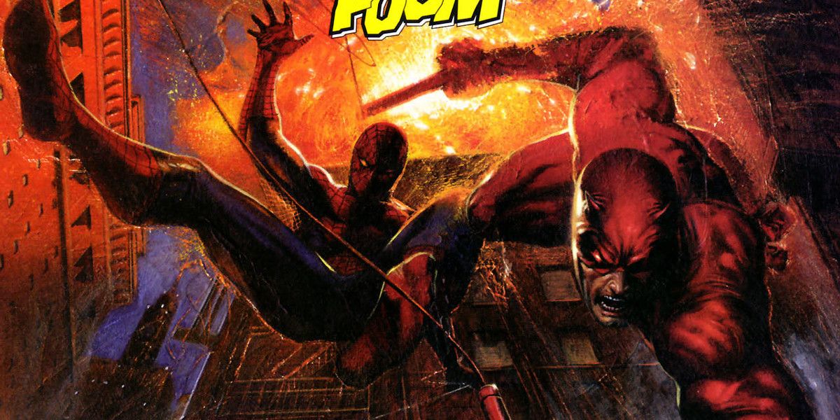 Daredevil Matt Murdock and Spider-Man Peter Parker Marvel