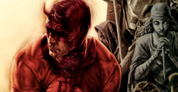 Daredevil as gargoyle