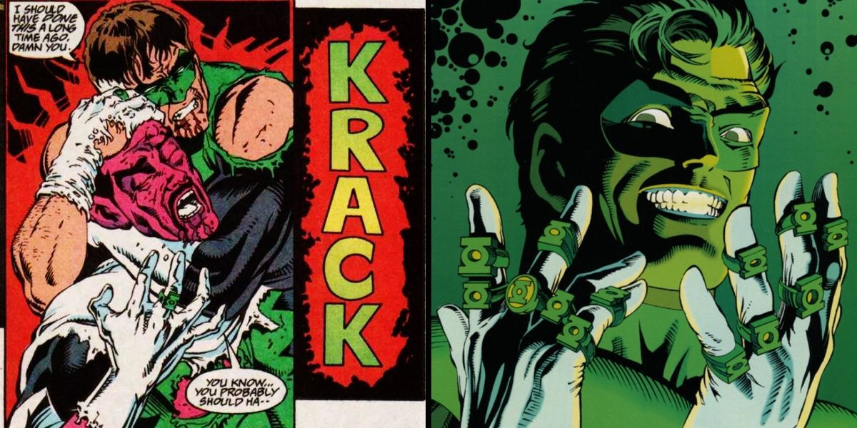 Dark Comic Stories Green Lantern Murderer