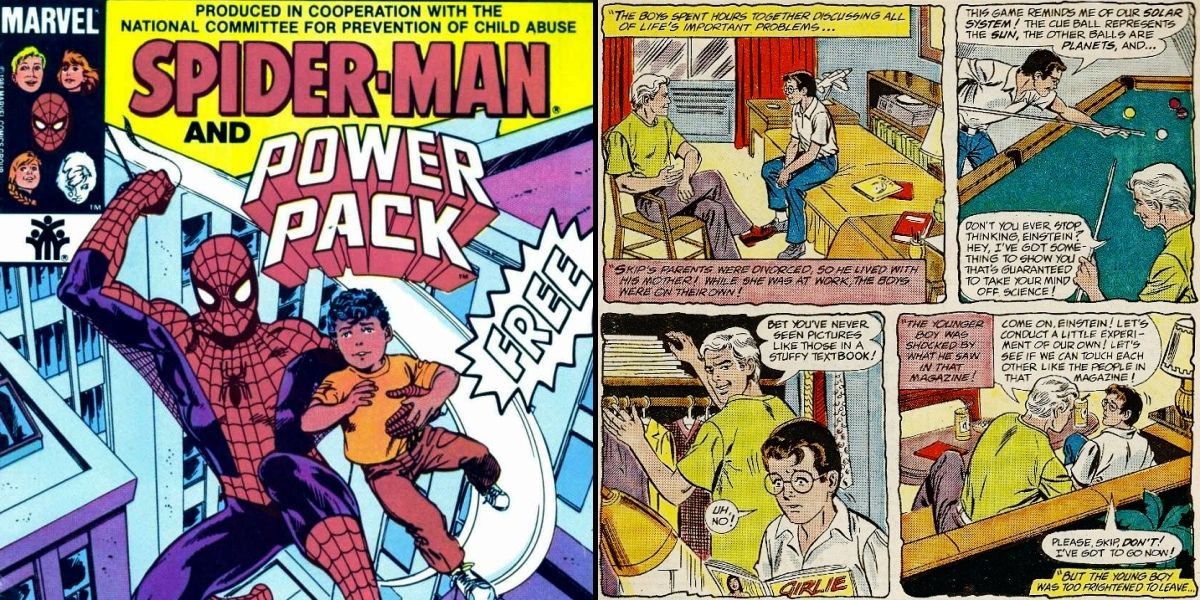 Dark Comics Stories Spiderman Abused