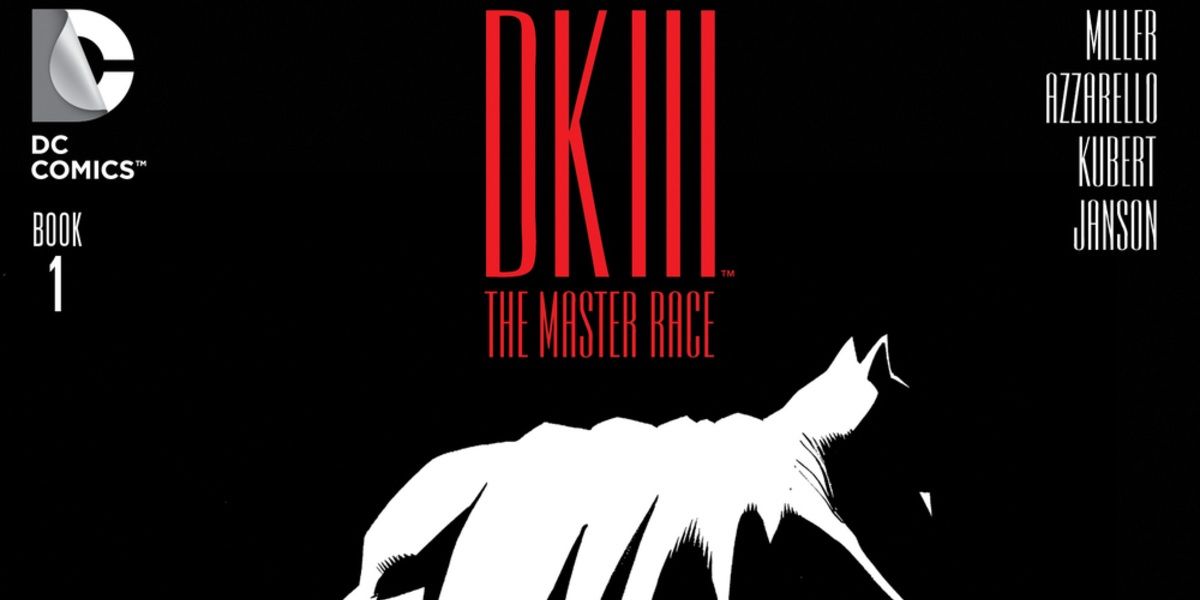 Dark Knight III - The Master Race comic cover