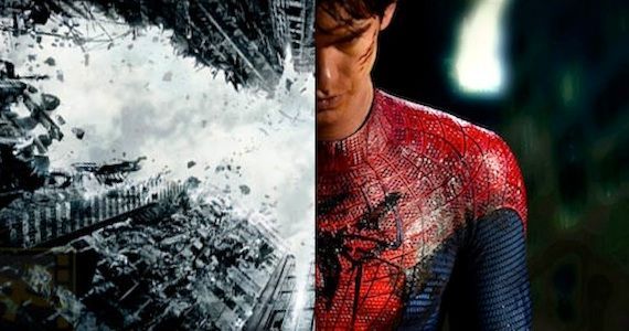 The Dark Knight Rises and Amazing Spider Man Trailer Descriptions