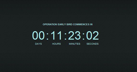 The Dark Knight Rises Viral - Operation Early Bird Countdown