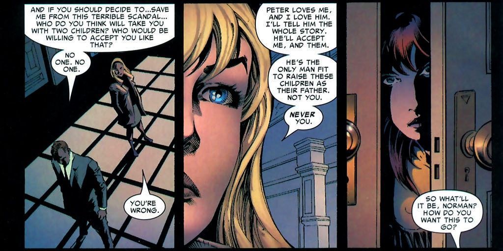 Darkest Comic Stories Spiderman Gwen Osborn Sex