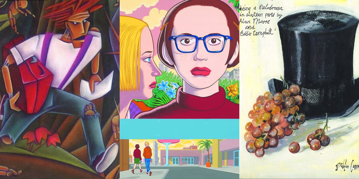 Darktown, Ghost World and From Hell Comic Covers