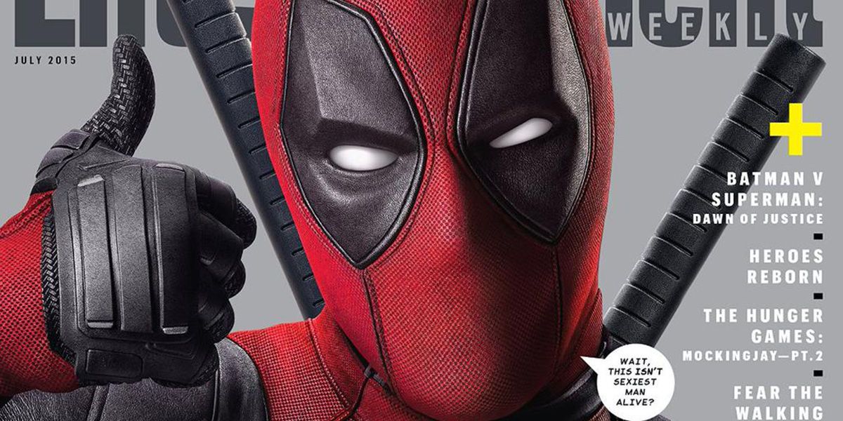 Deadpool EW Comic-Con Cover Tease